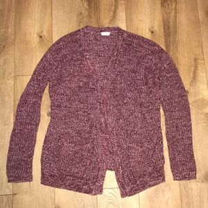 Maroon Cardigan